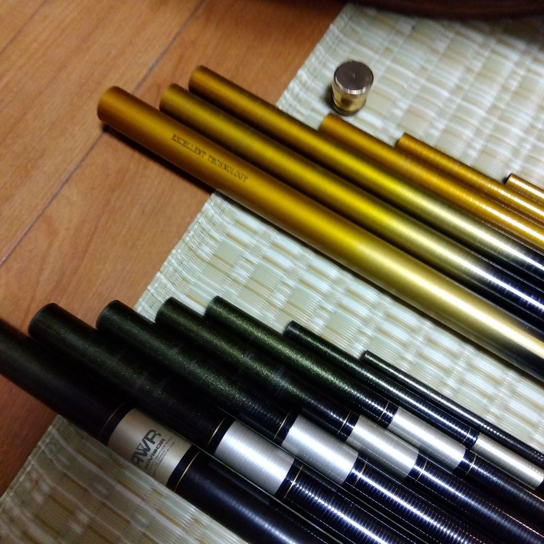 鮎竿2本 Daiwa村雨中硬100 シモツケ抜き竿950