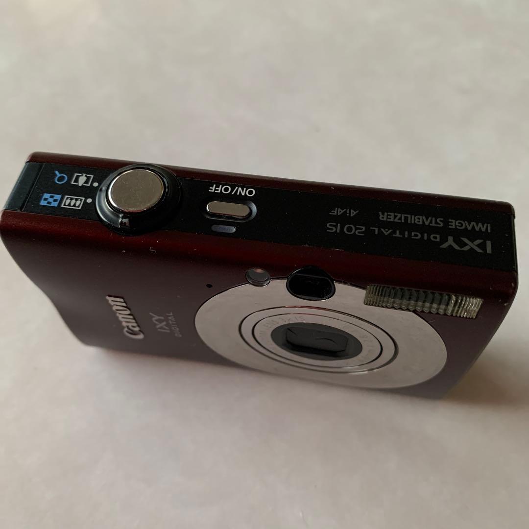 Canon デジカメIXY 20IS ブラウン 説明書、付属品有り、携帯ポーチ