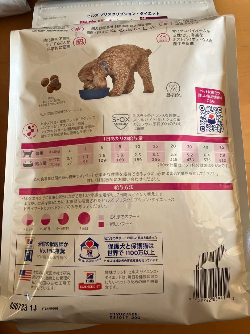 ヒルズ　腸内バイオーム　犬 3㎏×4袋