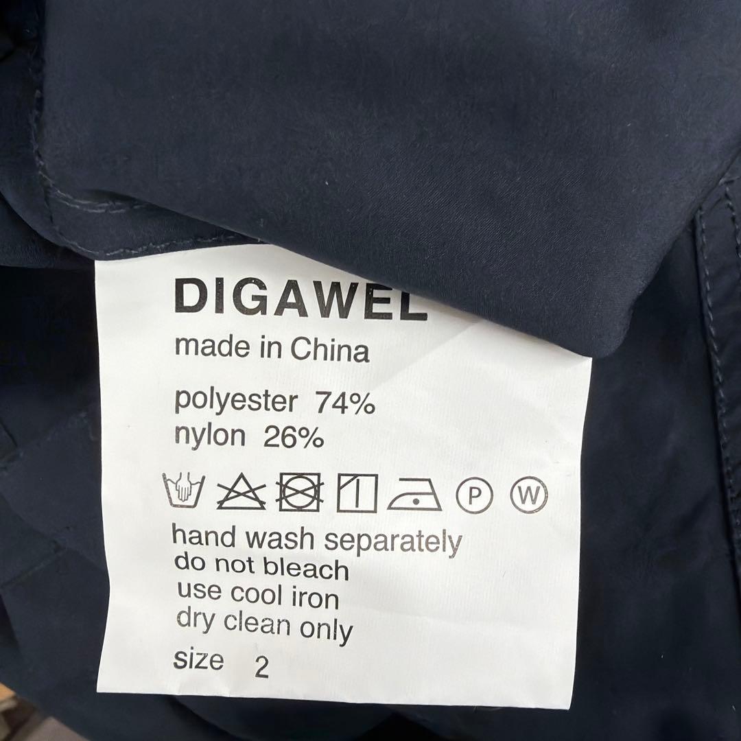 美品　digawel ZIPジャケット サイズ2