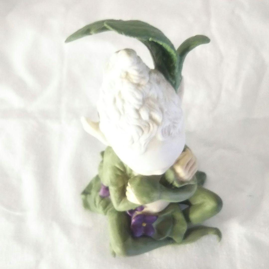 希少・美品｜与勇輝 森の妖精 ニングル 陶器人形｜高約17cm 絶版 フィギュア