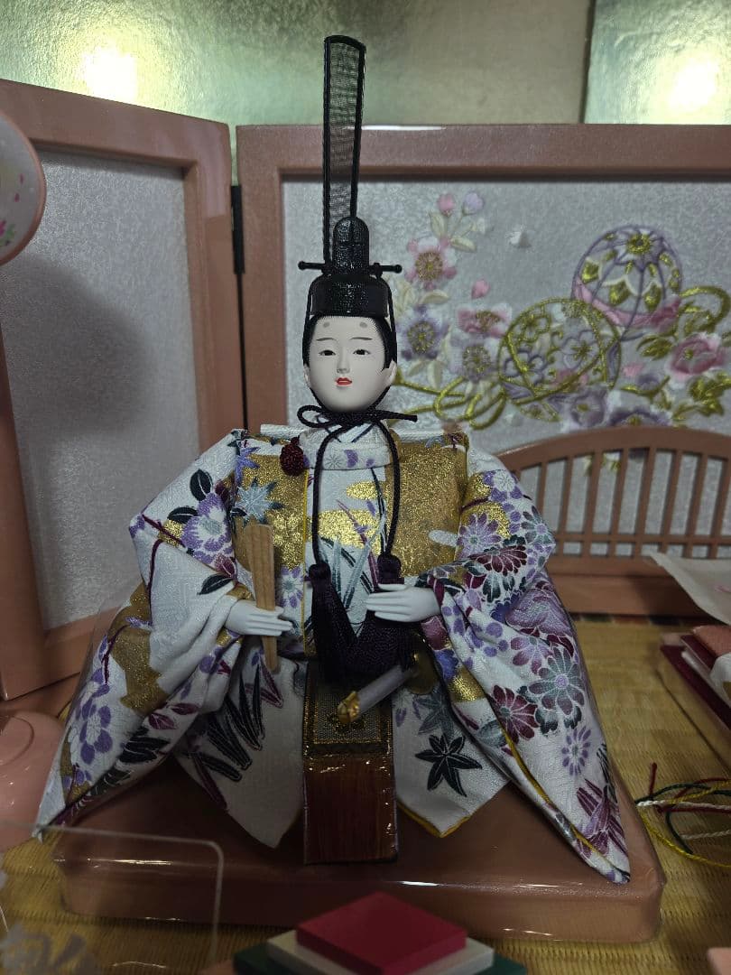 【一点限り】雛人形 収納飾り 　HS31
