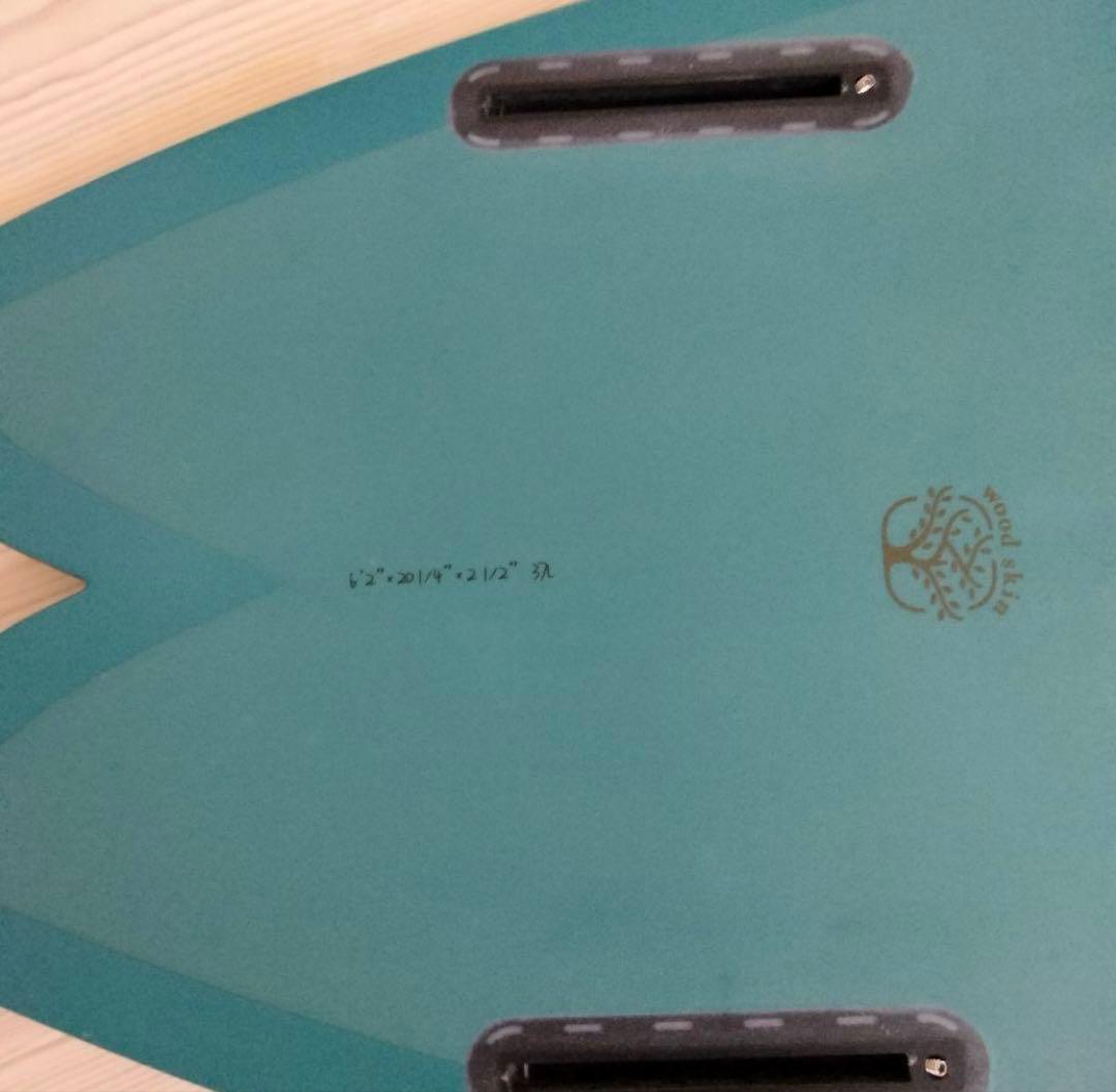 nanazero woodskin HB02ハイブリッドフィッシュ フィン付