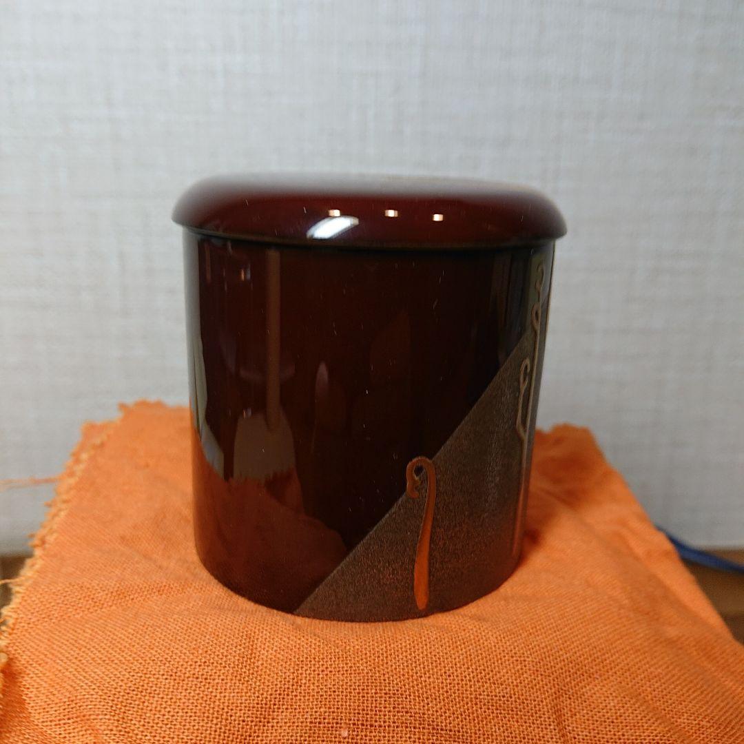 茶道具 棗 寸切 蕨山