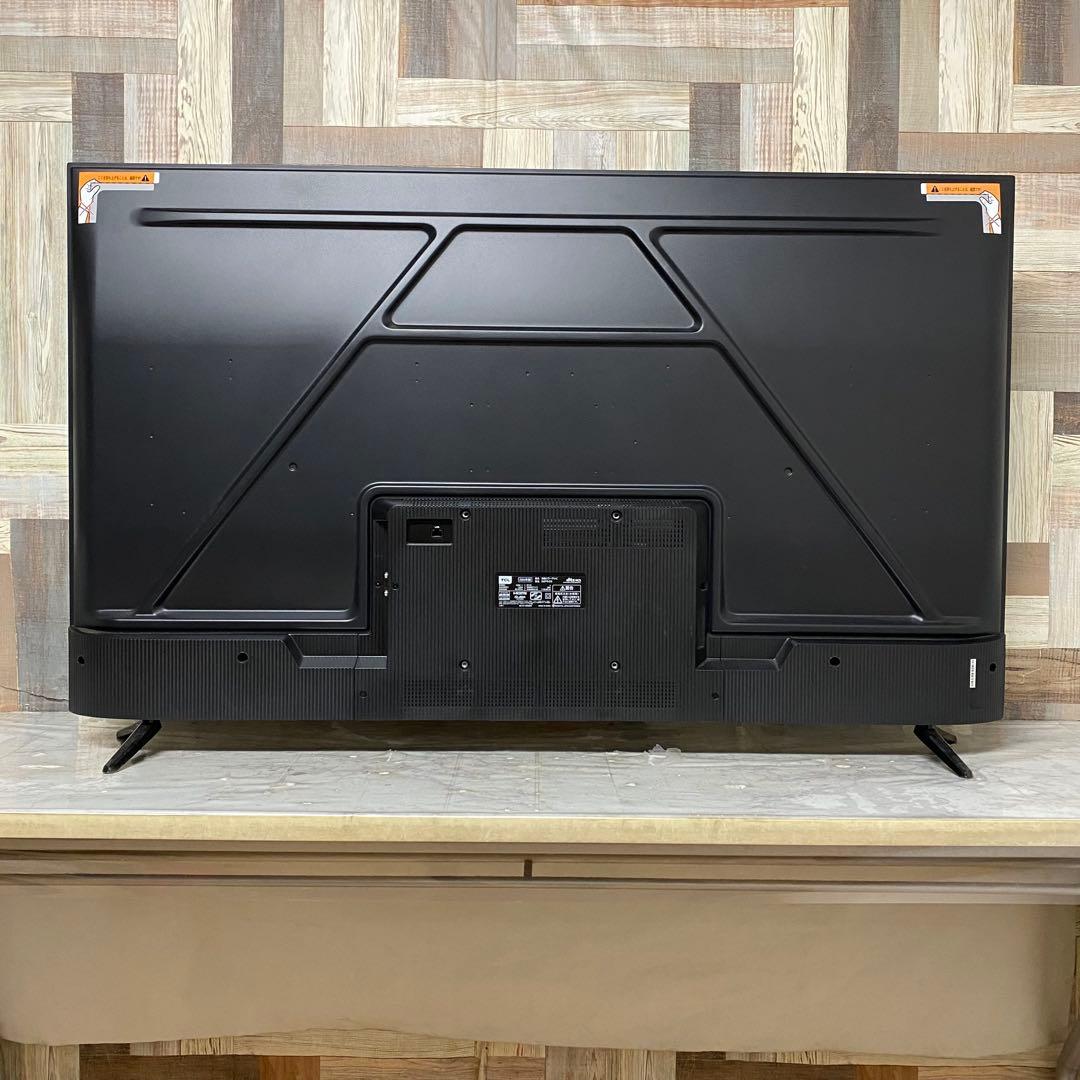 全国送料込❣️去年購入TCL 58P635 4K液晶スマートテレビ4Kチューナー