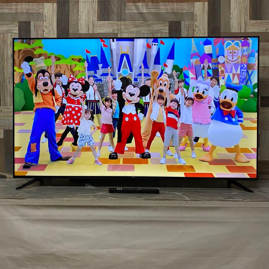 全国送料込❣️去年購入TCL 58P635 4K液晶スマートテレビ4Kチューナー