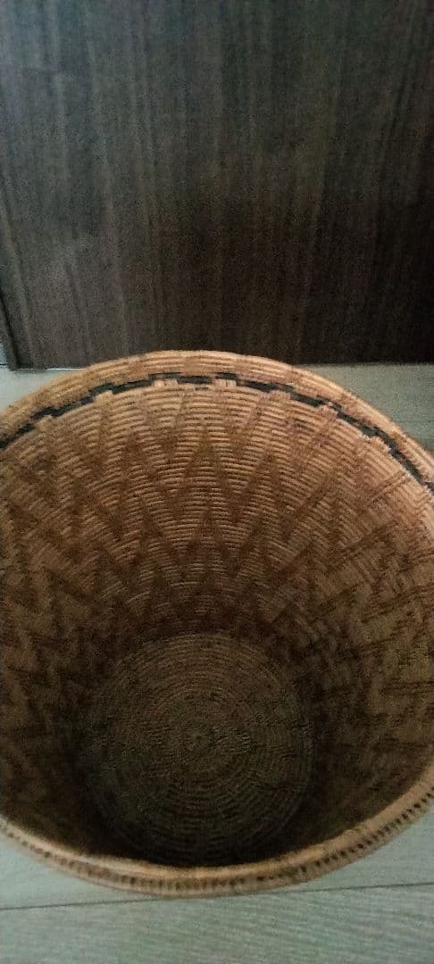 アタ天然素材 蓋付きバスケットセット