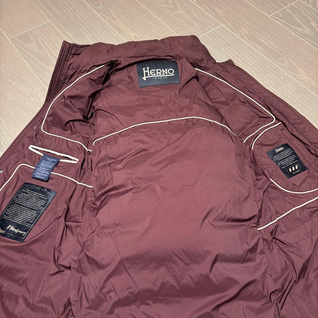 （ゆず子）美品 HERNO ヘルノ ダッフルダウンジャケット