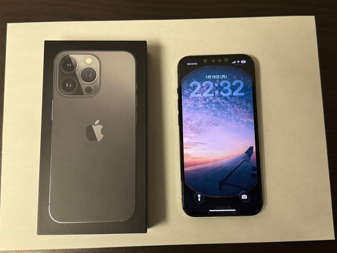 お得【極美品】iPhone13 Pro AppleCare+盗難紛失 無音カメラ