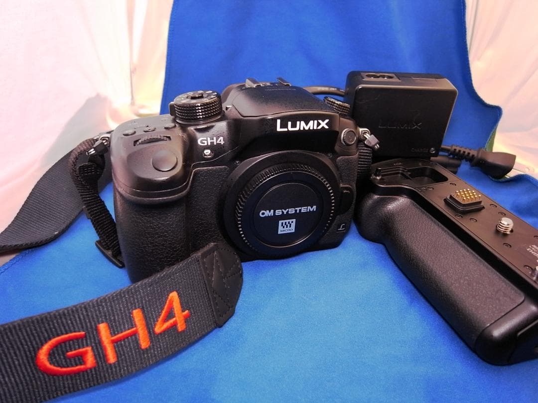 GH4 　LUMIX DMC-GH4　DMW-BGGH3 　充電器付属　４K動画