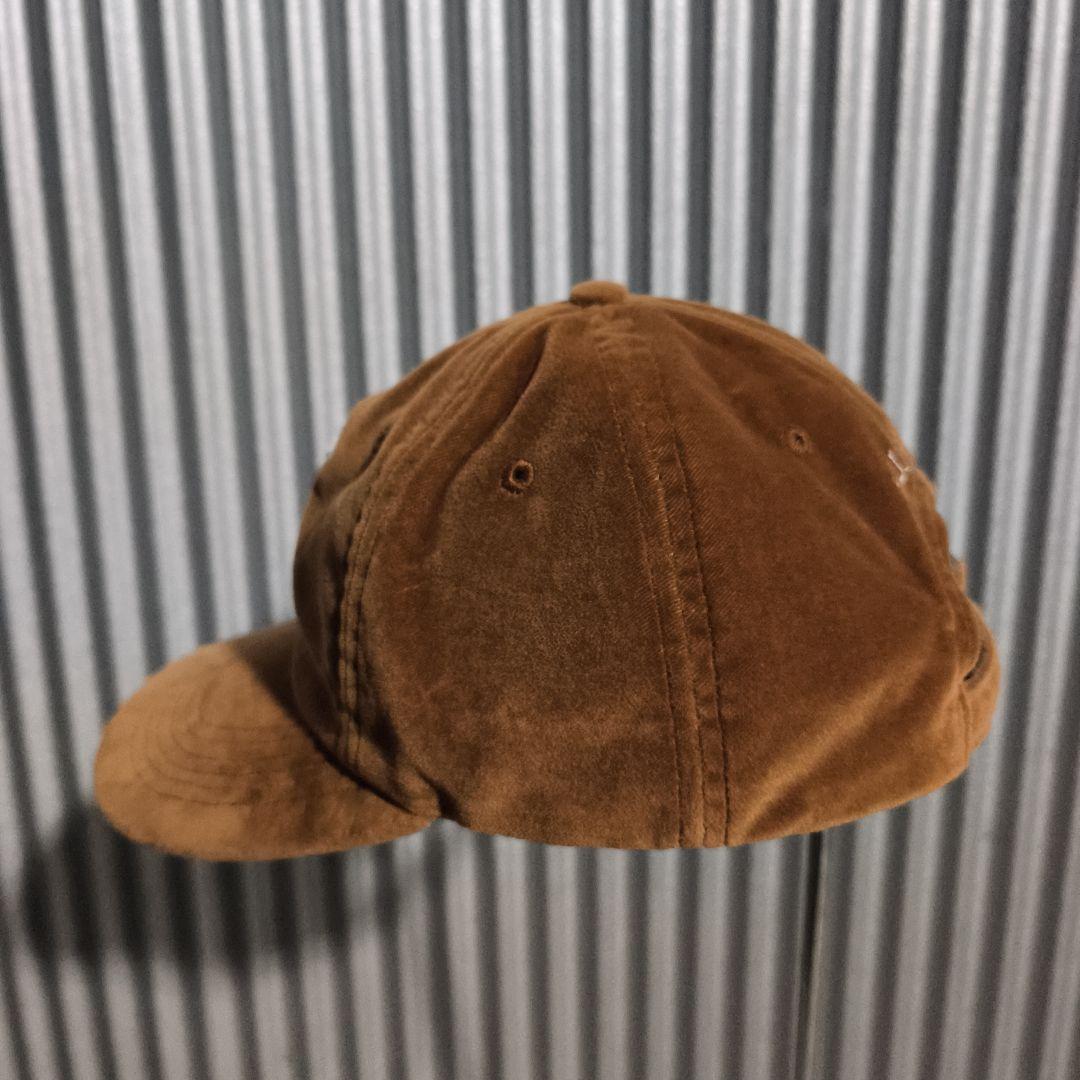 Supreme Velvet S Logo 6-Panel ベルベット Sロゴ茶