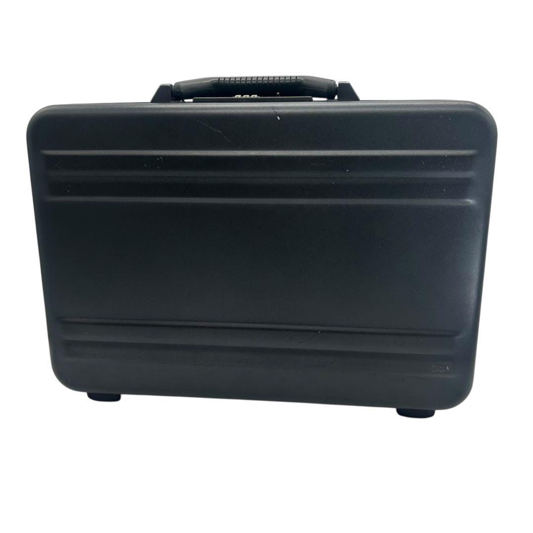 【美品】ゼロハリバートン ビジネス ブリーフケース ダークグレー　ハードケース