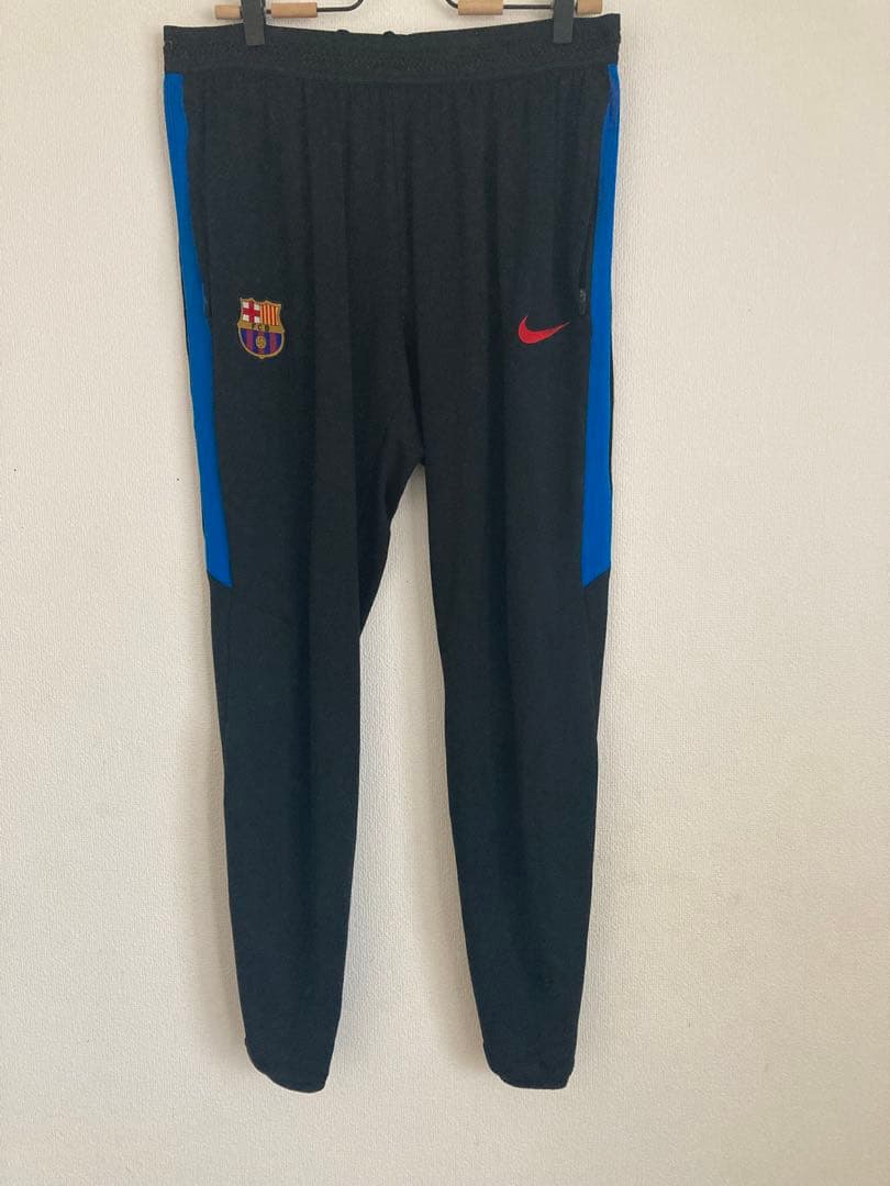 NIKE×FCバルセロナ 上下トレーニングウェア M／L ハーフジップ ジャージ