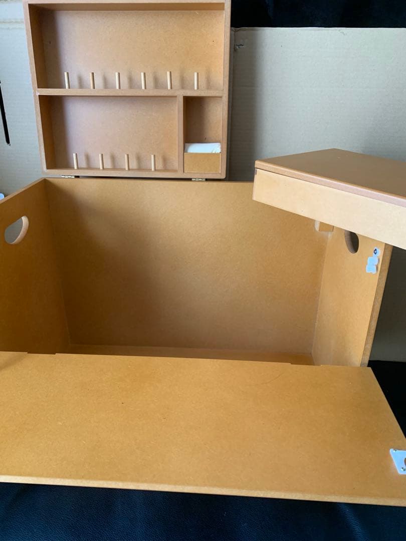 木製　ミシン収納ケース