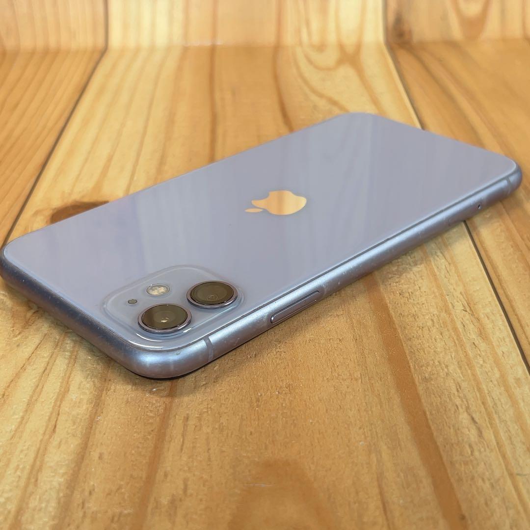 訳あり SIMフリー 本体 iPhone 11 64 GB 610 パープル