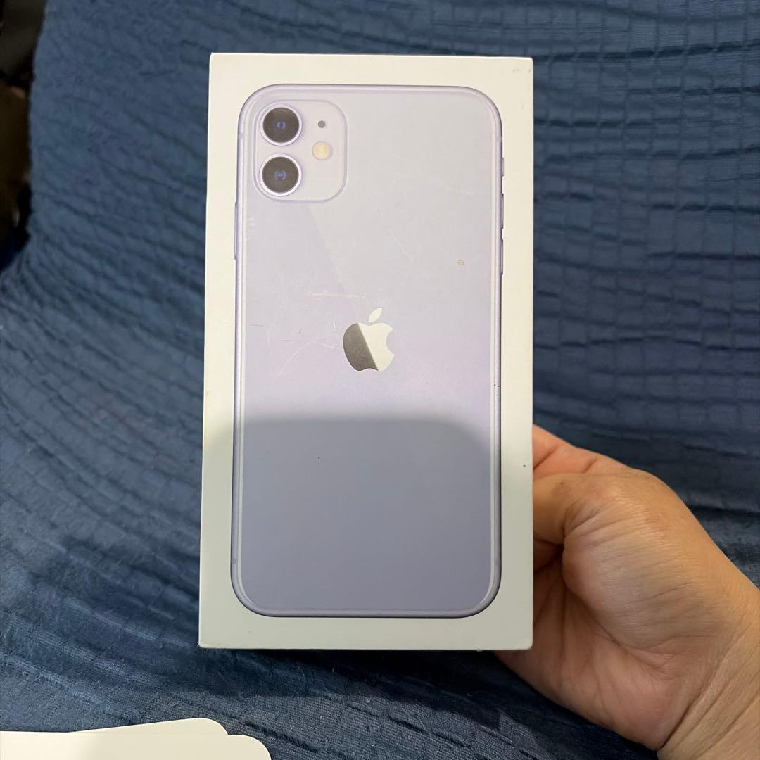 【Mt.3776 】Apple iPhone 11 パープル 本体