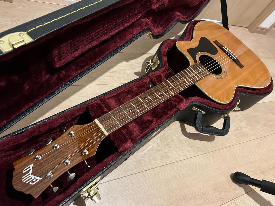 希少　GUILD ギルド F-130RCE オール単板　fishman エレアコ