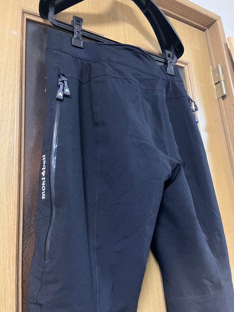 mont-bell スキー スノーボードパンツ 黒 女性用