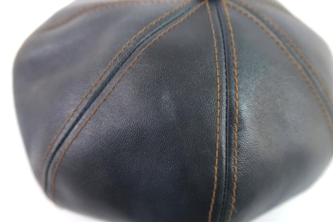 Y'2 LEATHER ワイツーレザー インディゴホースキャスケット【G】.