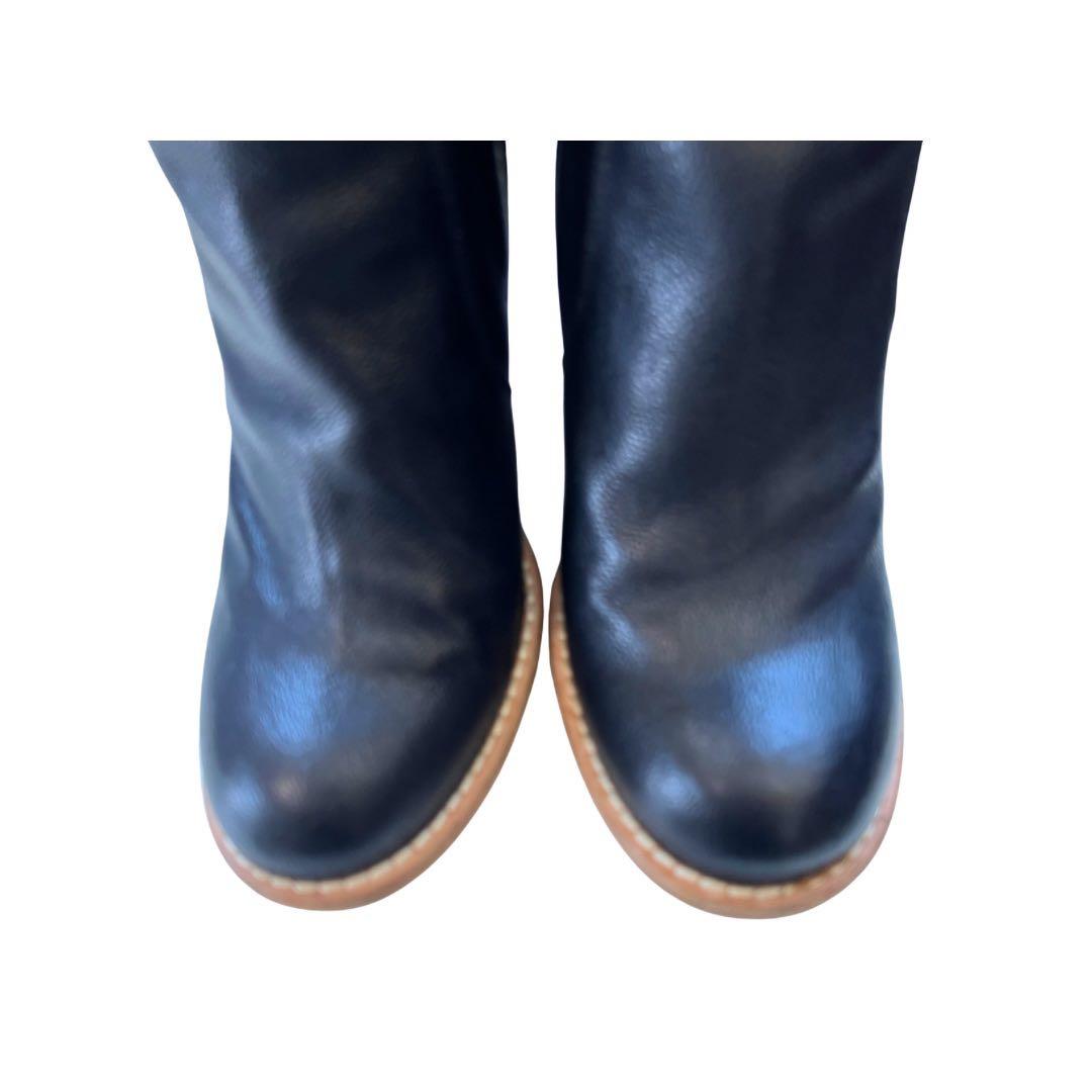 forte_forte グレインレザーブーツ（イタリア製）