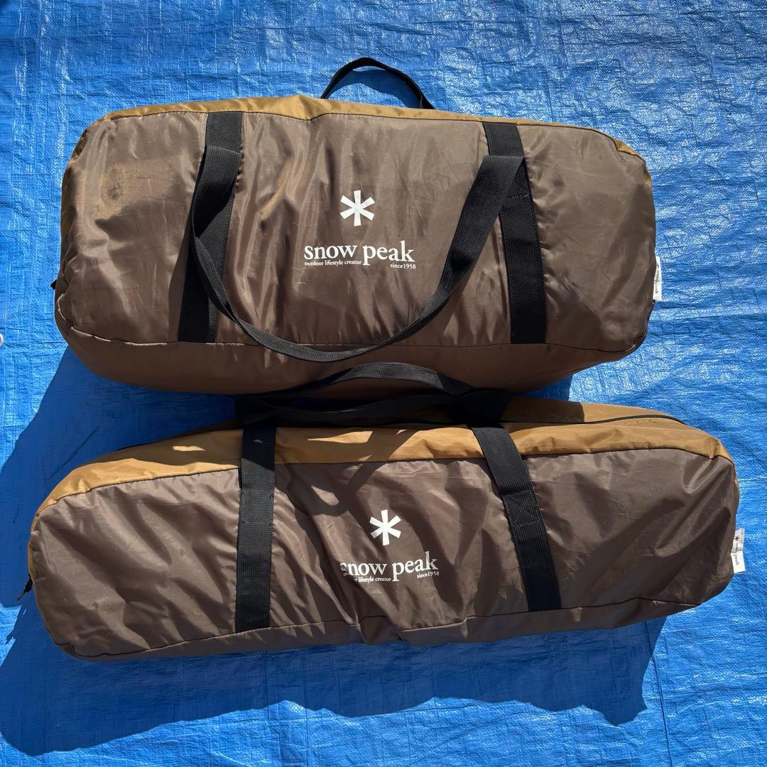 エントリーパック TT スノーピーク　SET-250H タープとテント