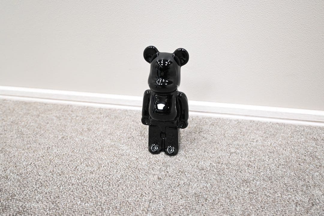 【極美品】バカラ Baccarat ベアブリック BE@RBRICK ブラック