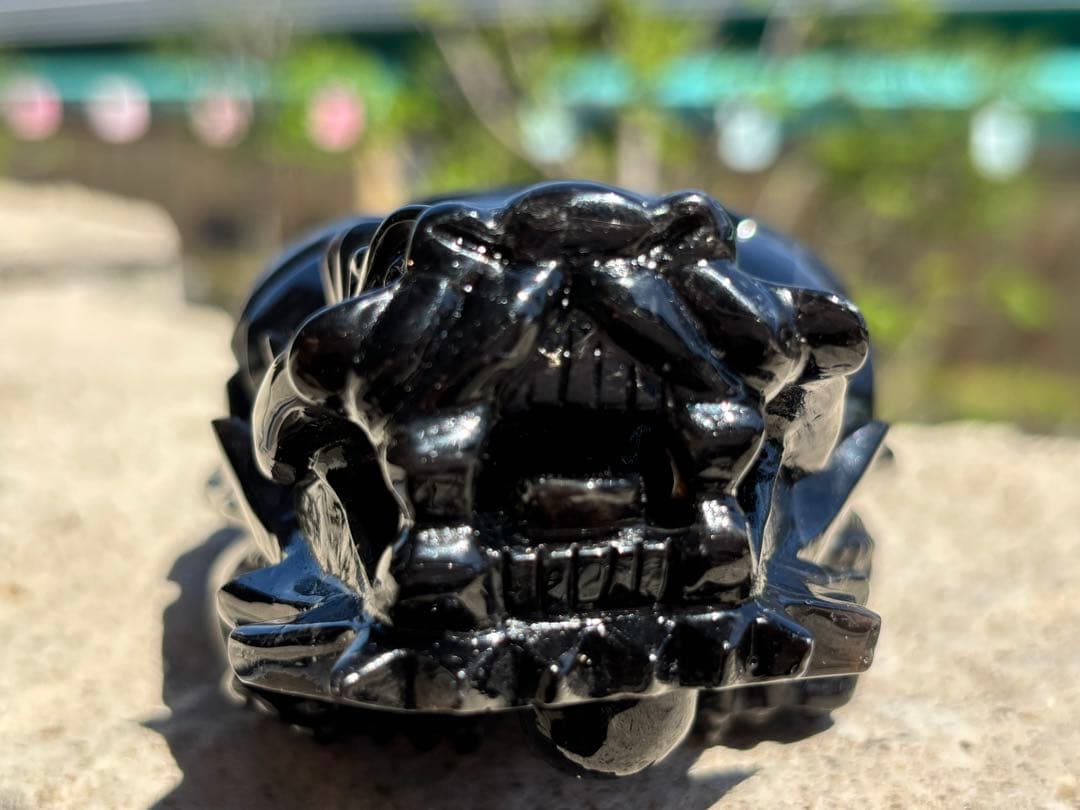 【強力魔除・金・財・商売】⭐️チベット産！モリオン　ロングイ⭐️R22