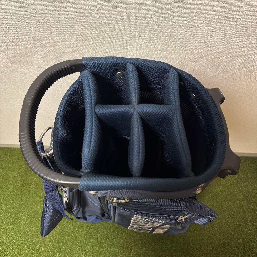 JACK BUNNY ジャックバニー スタンド式キャディバッグ ネイビー