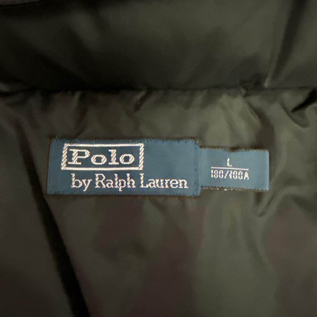POLO RALPH LAUREN ダウンジャケット Lサイズ ブラック 肉厚