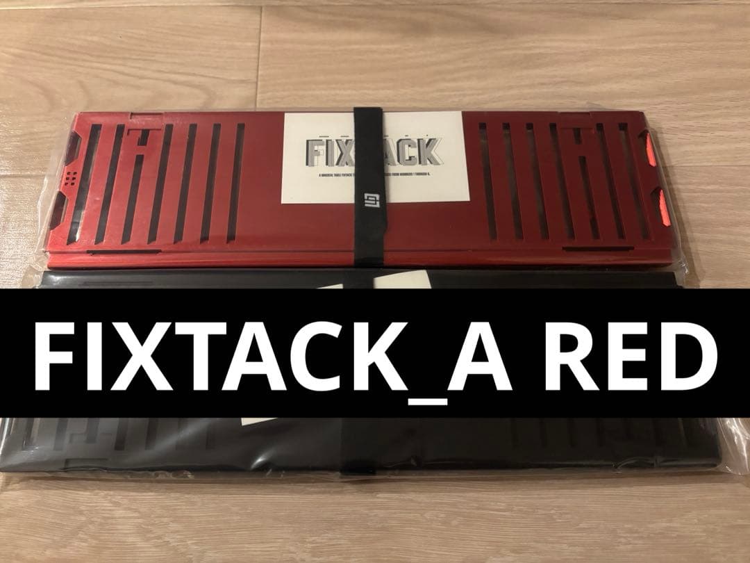 LONG JANG × asimocrafts FIXTACK_A RED 赤