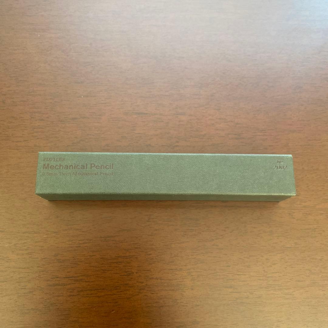 プロッターplotter メカニカルペンシル　ゴールド