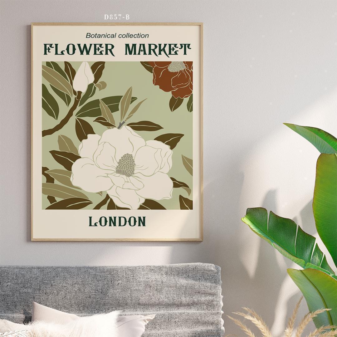 **専用**A1インテリアポスター フラワーマーケット ３枚セット ポスターのみ