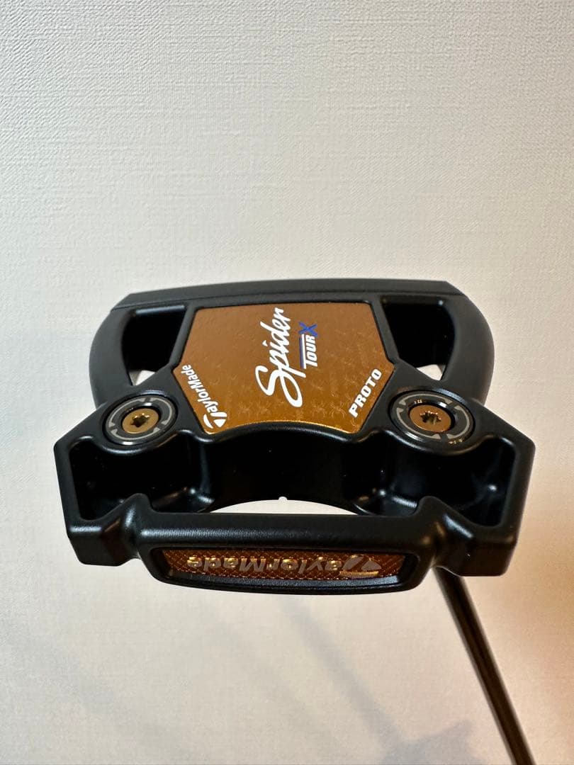 (限定品)TaylorMade スパイダーツアーXプロトブラック 34インチ