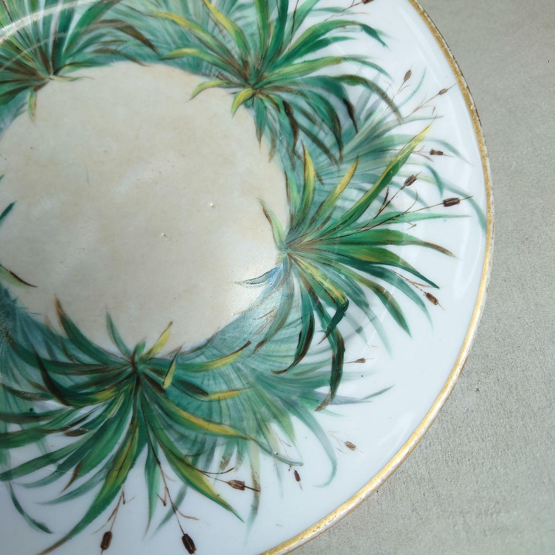 希少 マイセン meissen 水辺の植物 蒲