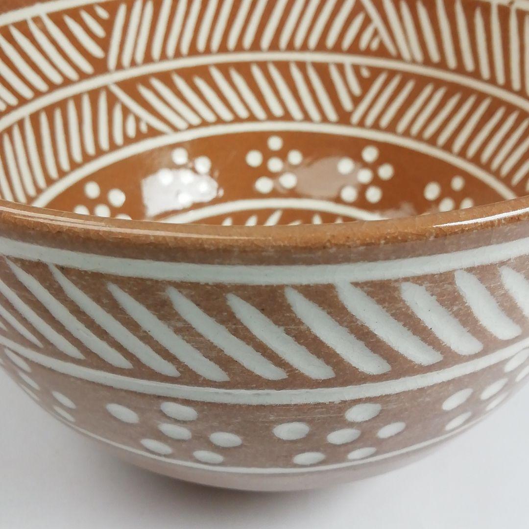 Ｓ９４３　茶碗　『三島茶碗』『井上春峰 造』　共箱　抹茶碗　茶道具