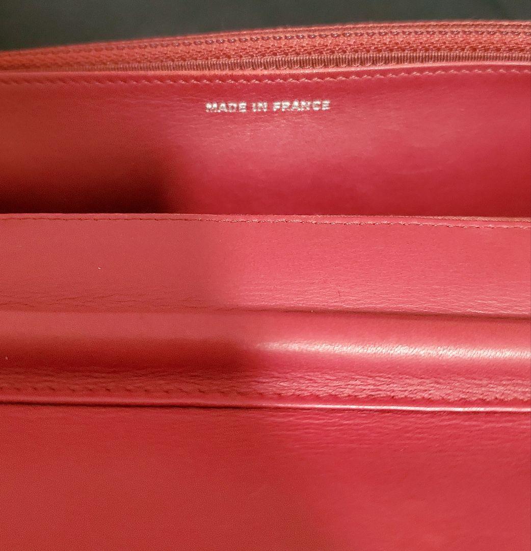 【美品】CHANEL 18番台 マトラッセ SV金具 レザー チェーンウォレット