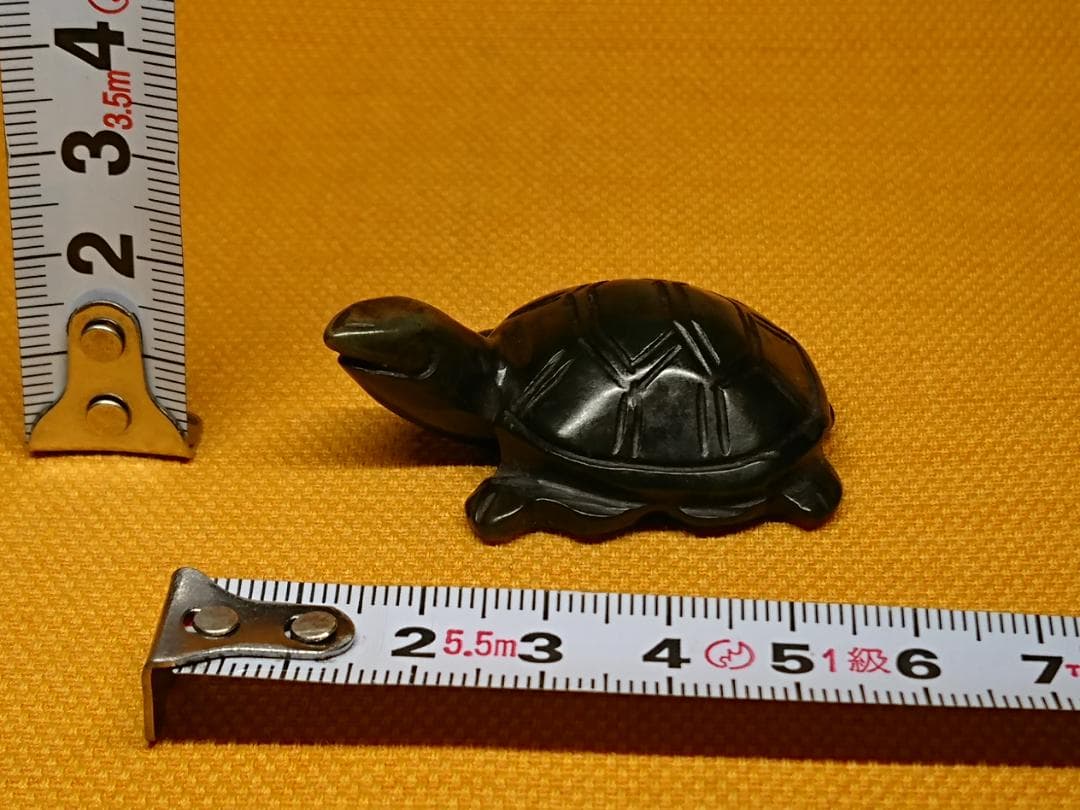 【美品】カメ　亀　古玉　古玩　骨董　置物　インテリア　工芸品　美術品　A1728