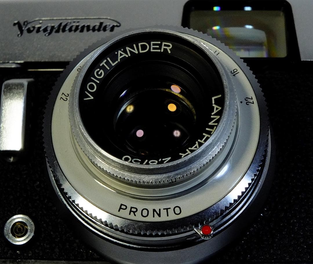 ★美品・完動品★Voigtlnder Vito C Lanthar 2.8/50