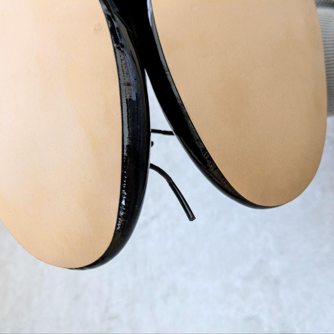 ユナイテッドアローズ　Odette e Odile ブラックバレーシューズ 24