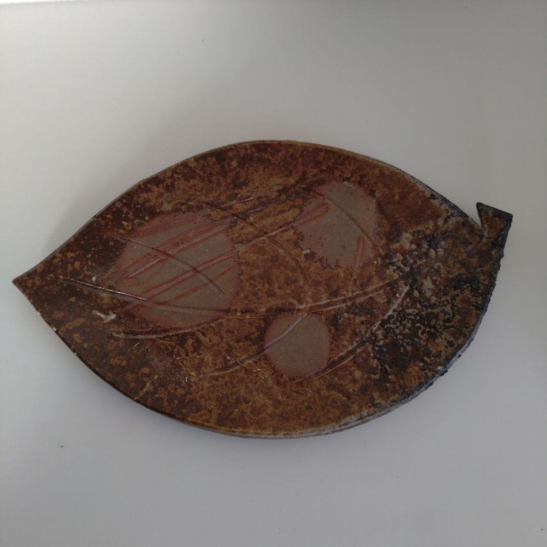 ★値下げ★28・新品未使用　備前焼　陶　小皿　お茶受け　取皿　銘々皿　5枚　箱入