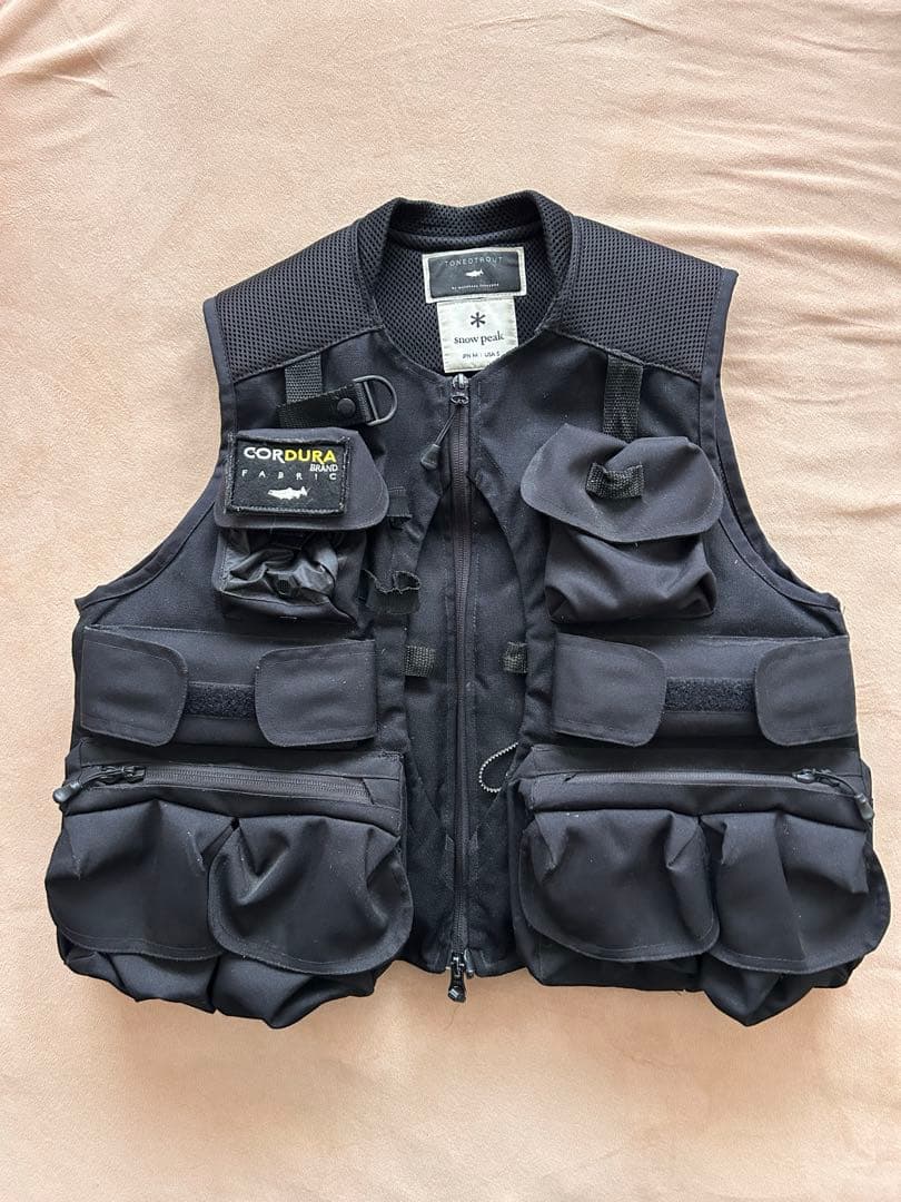 値下げ！スノーピーク　トーンドトラウト　フィッシングベスト