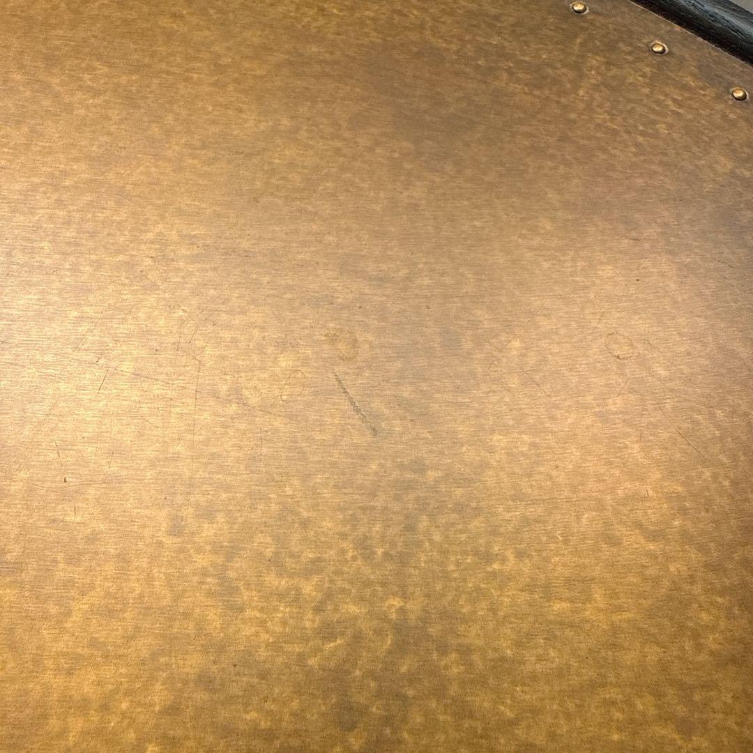 【廃盤】 クラッシュゲート 関家具 ハンターct リビングテーブル　真鍮 木製