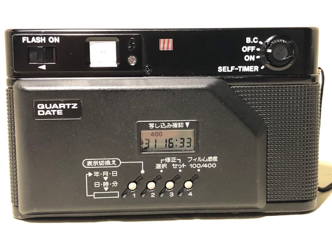 大口径40mm f/1.9 Canon AF35ML オートボーイスーパー