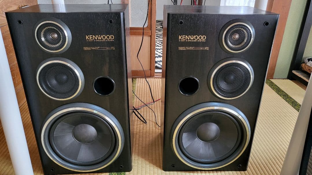 KENWOOD バブルコンポ　オーディオシステム CD・カセットデッキ