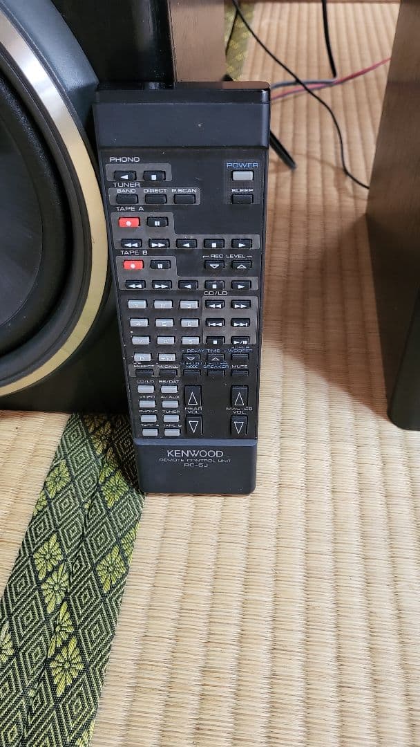 KENWOOD バブルコンポ　オーディオシステム CD・カセットデッキ