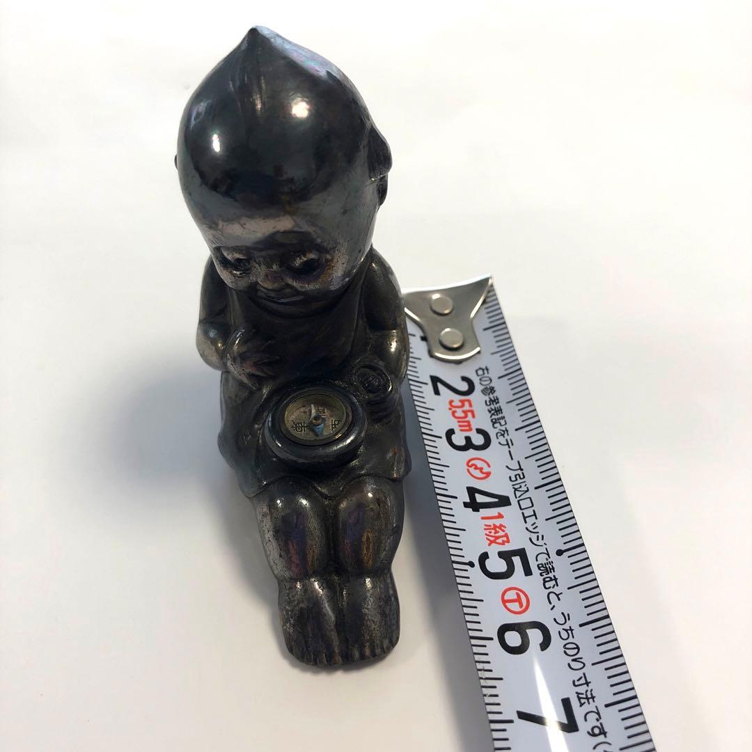 昭和レトロ　アンティーク キューピー人形 方位磁石付き