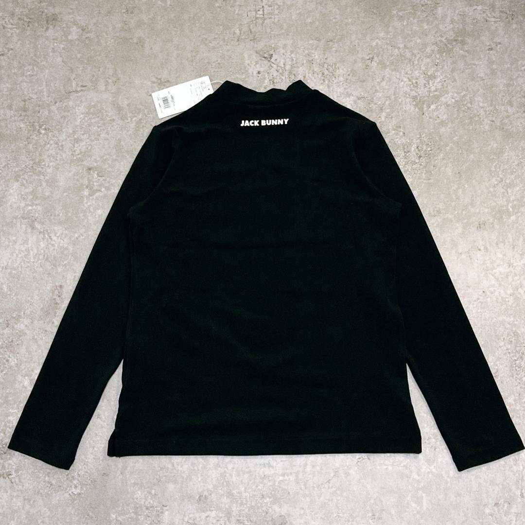 【新品・タグ付き】JACK BUNNY!! ロングTシャツ 黒 Ｌ モックネック