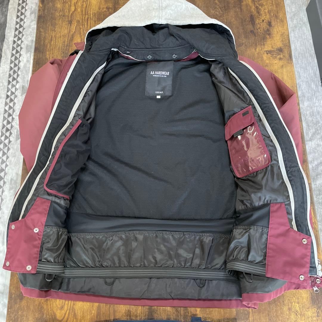 スノーボードウェアAA HARDWEAR サンタクルーズ　上下セット　Mサイズ