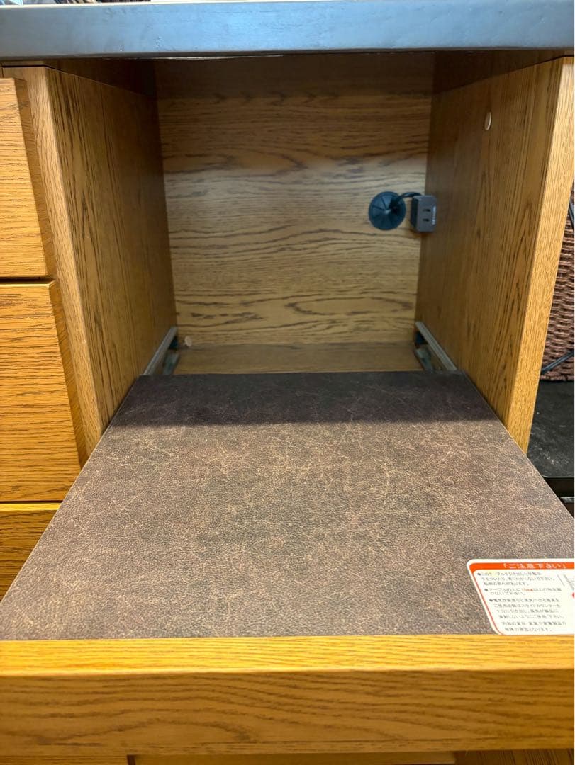 ※ダイヤ 希望金額受付中❗️PM以降削除 140cm木目調キッチンカウンター