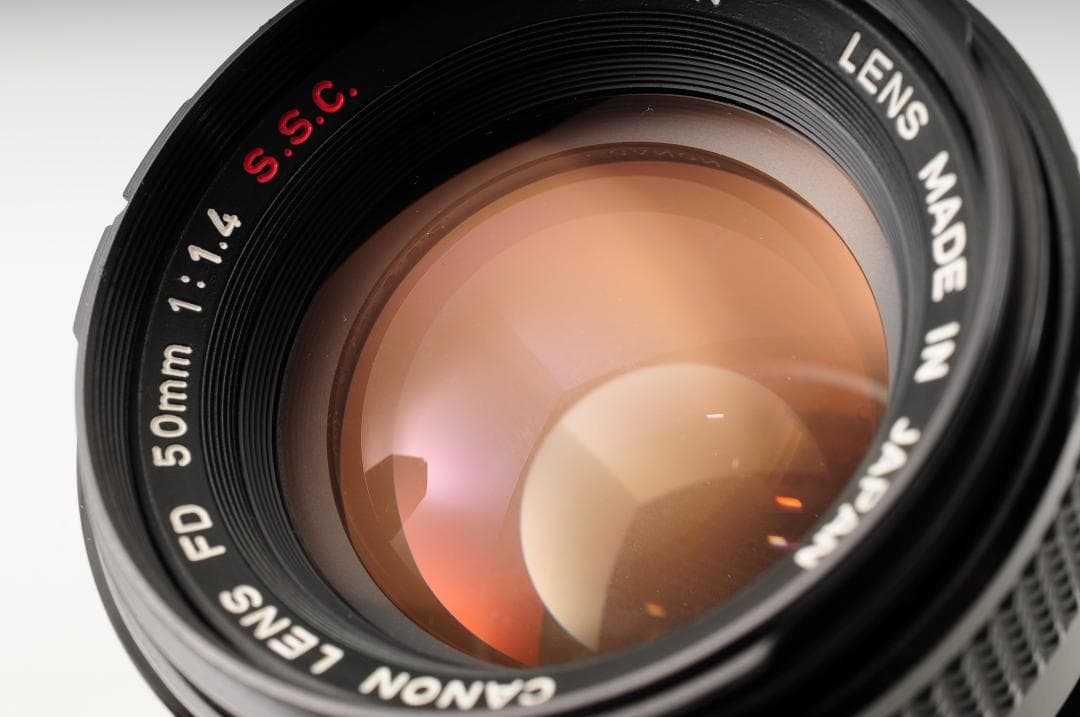Canon AE-1 FD 50mm F1.4 S.S.C. 美しい外観 #66
